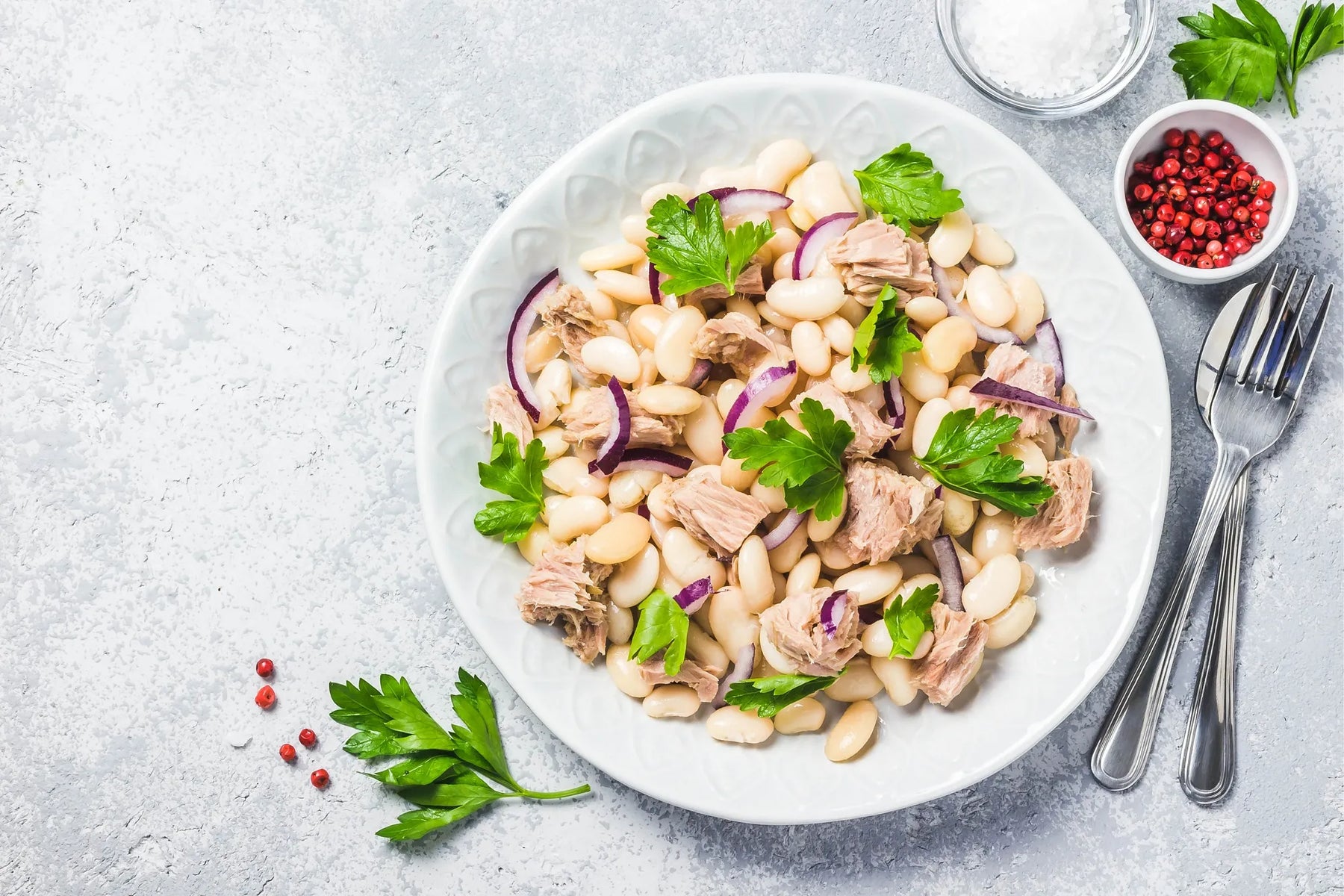 Tuna Salad with White Beans