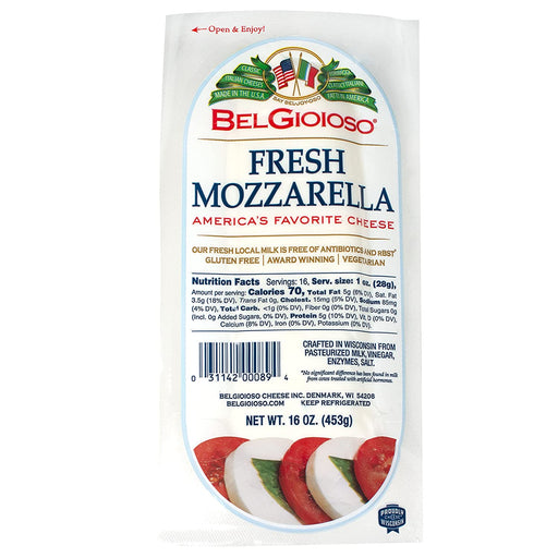 BelGioioso Fresh Mozzarella Cheese Log 