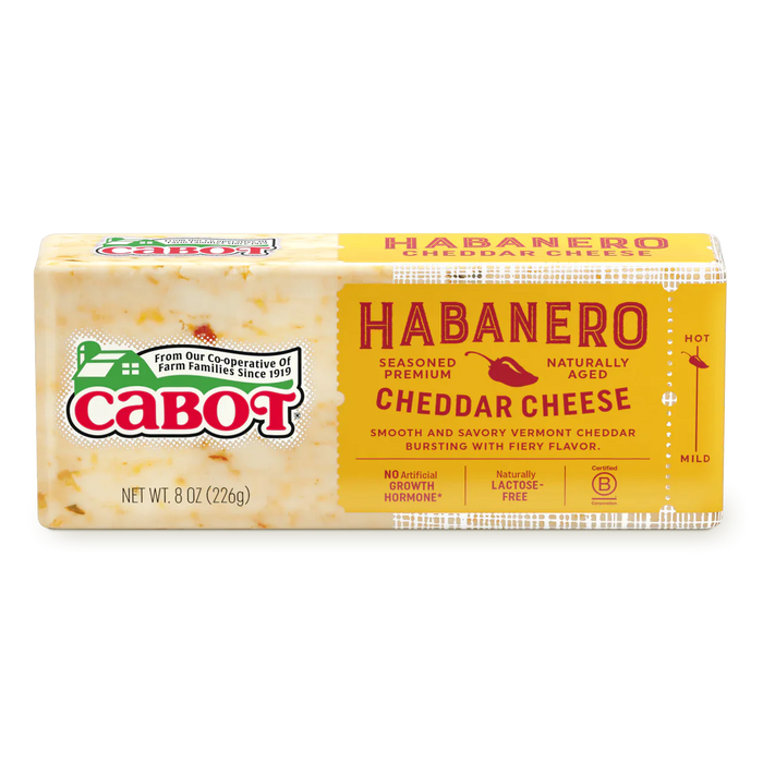 Cabot Habanero Cheddar Cheese Bar