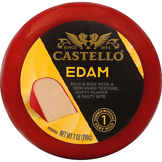 Castello Edam Rounds, 7 Oz (Pack of 3)