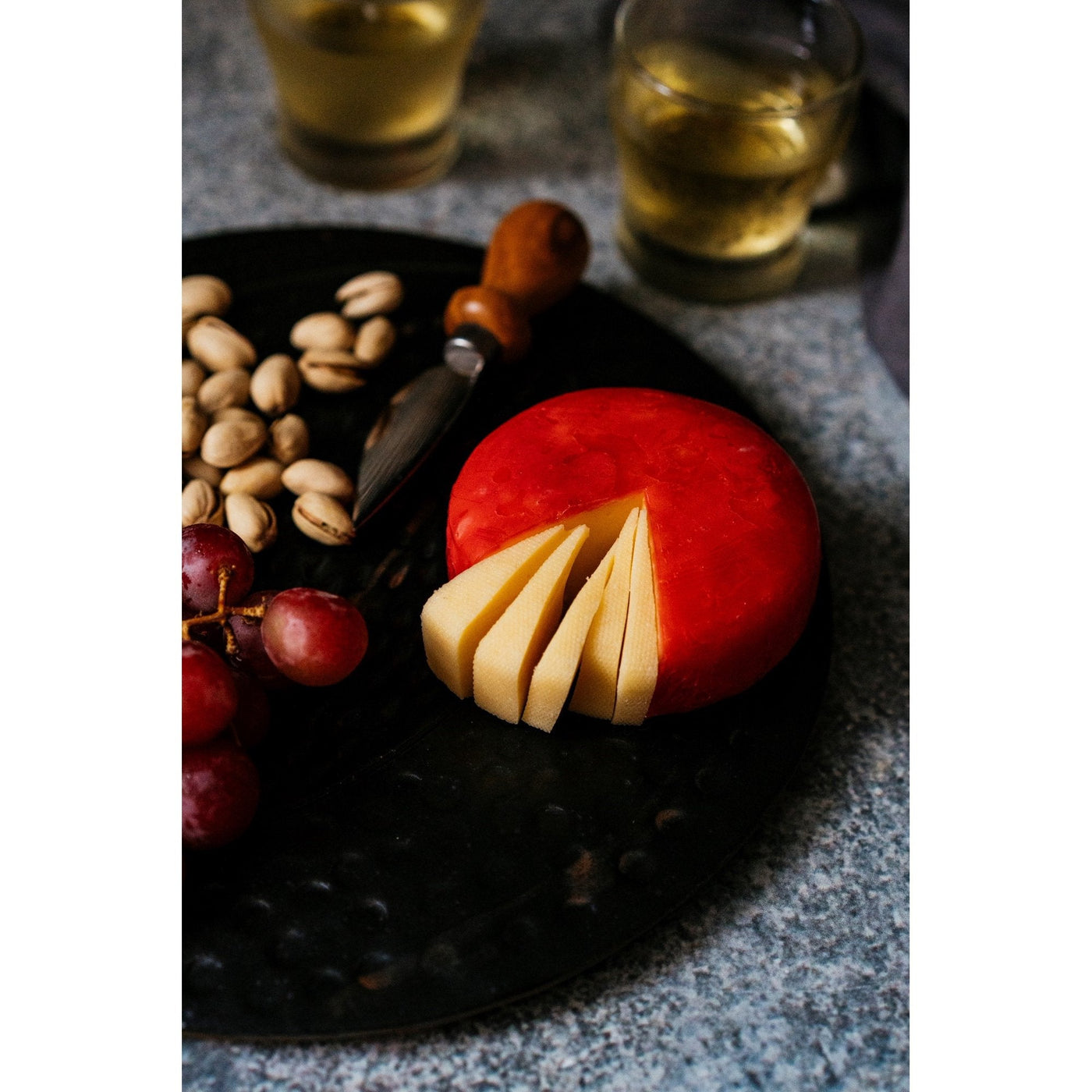 Castello Gouda Cheese, Red Wax Round, 7 oz (Pack of 3) — Ms. Chef's
