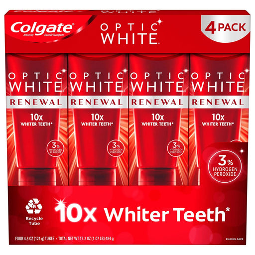 Colgate Optic White Renewal Whitening Toothpaste