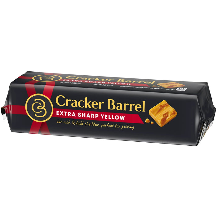 Cracker Barrel Extra Sharp Yellow Cheddar Cheese