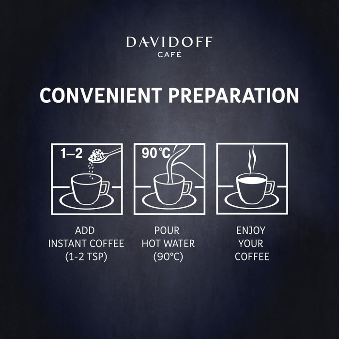 Davidoff Coffee BRAZIL Premium 100% Arabica Instant Coffee  3.5 Oz / 100 gr (Pack of 2)