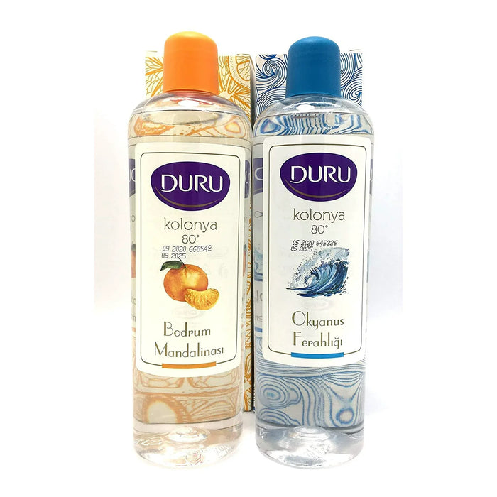 Duru Mandarin and Ocean Cologne 2 Bottles Each 13.52 oz \ 400 ml