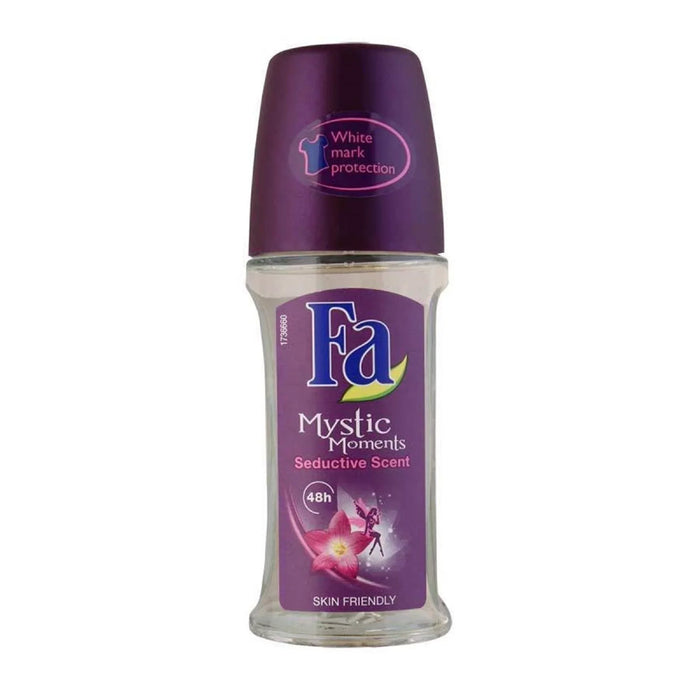 Fa Deodorant Roll-On Mystic Moments 1.7 oz / 50 ml (Pack of 2)