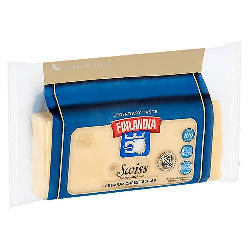 Finlandia Swiss Premium Cheese Sliced 1.5 Lbs