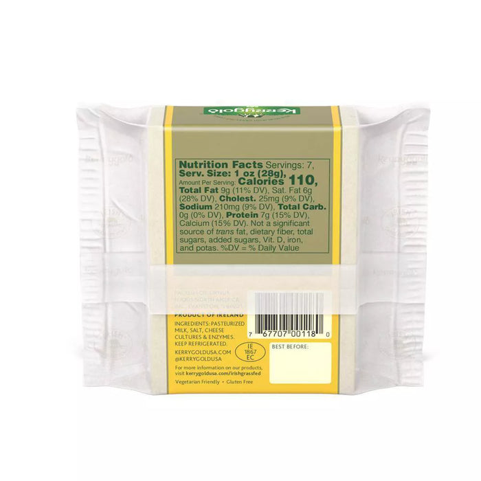 Kerrygold Dubliner Cheese Imported Chunk 7 Oz (Pack of 4)
