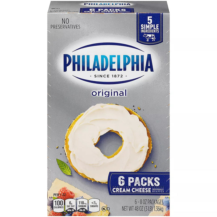 Philadelphia Original Cream Cheese Block 8 Oz