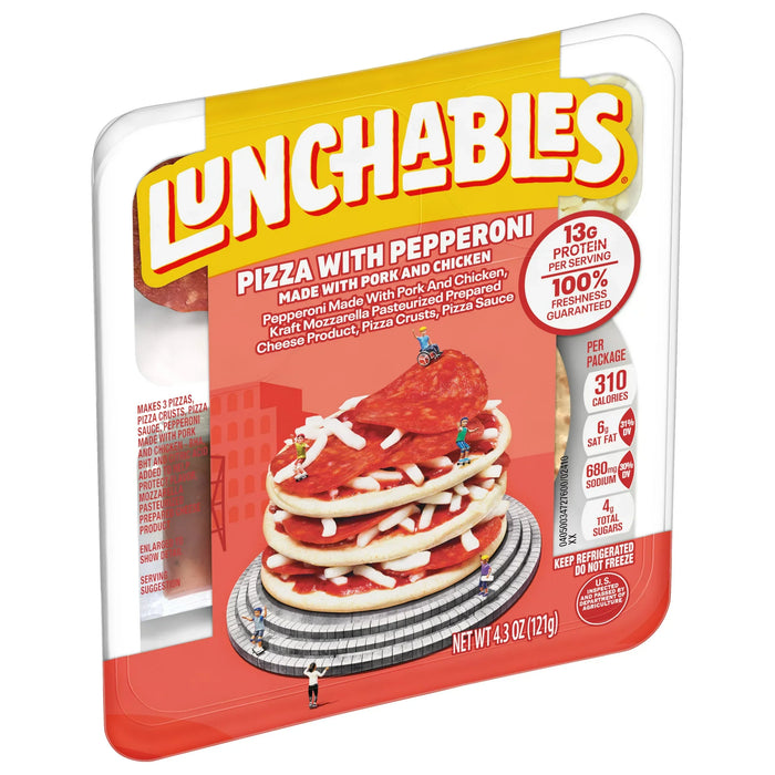 Lunchables Pizza With Pepperoni