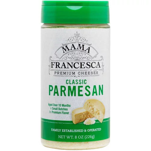 Mama Francesca Premium Classic Parmesan Cheese, 8 Oz