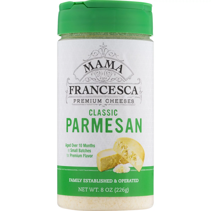 Mama Francesca Premium Classic Parmesan Cheese, 8 Oz