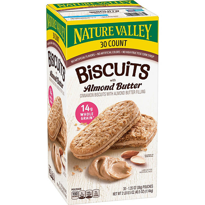 Nature valley almond biscuits 30 ct