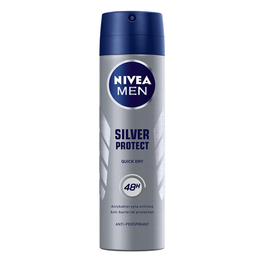 Nivea Men Silver Protect Quick Dry Deo Spray 5.07 Oz 