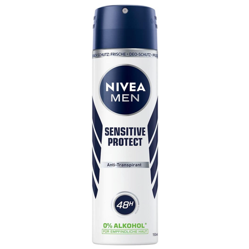  Nivea Men Sensitive Protect Deo Spray 5.07 Oz  / 150ml 