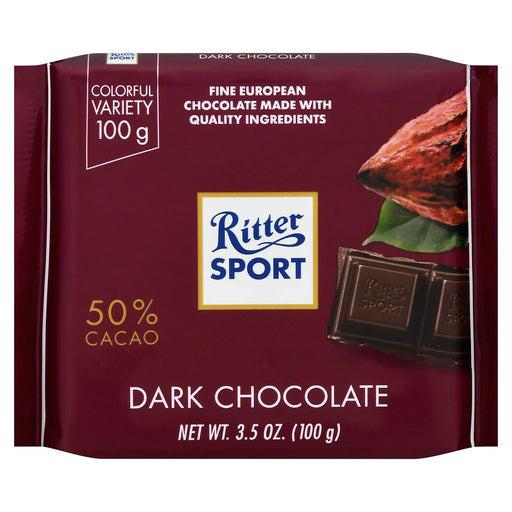 Ritter Sport Dark Chocolate 50% Cocoa