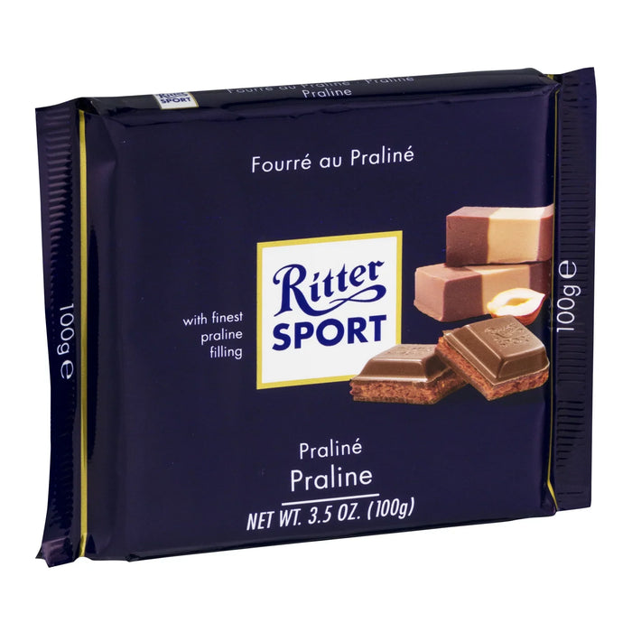 Ritter Sport Milk Chocolate with Nougat (Nugat) Praline