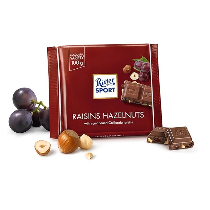 Ritter Sport Milk Raisins Hazelnuts
