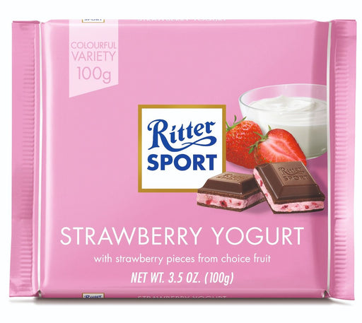 Ritter Sport Milk Strawberry Yogurt