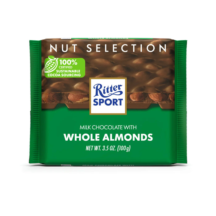 Ritter Sport Milk Whole Almonds