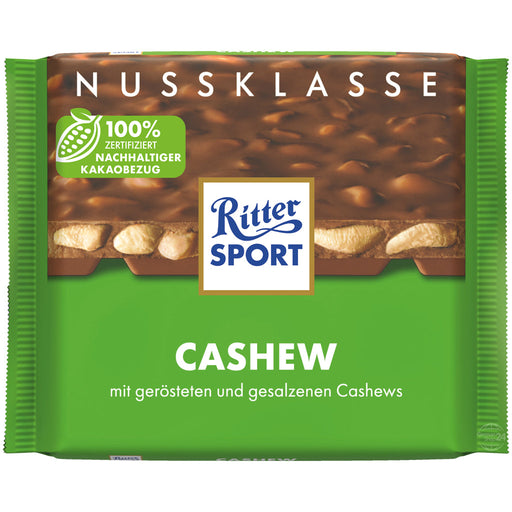Ritter Sport Milk Whole Cashew
