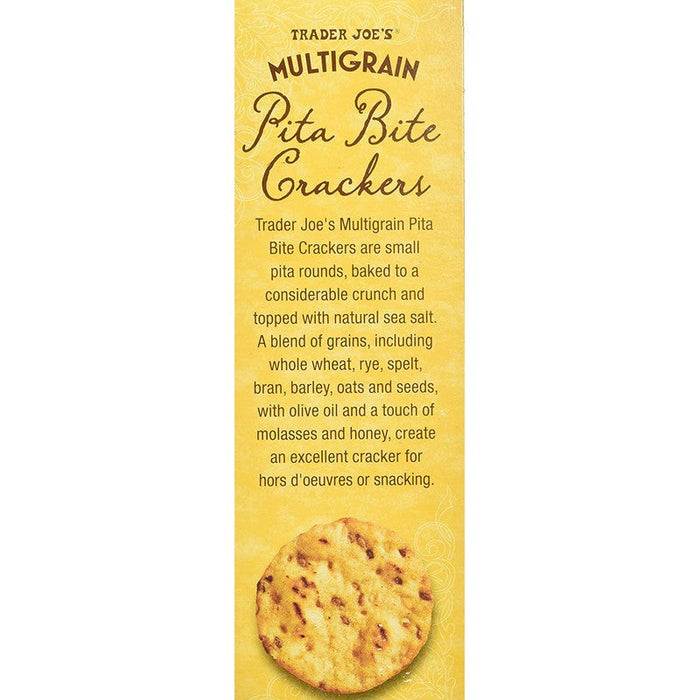 Trader Joe's Multigrain Pita Bite Crackers