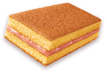 Balconi Trancetto Sponge Cake with Strawberry Cream Filling
